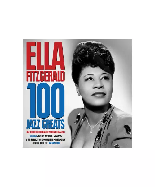 ELLA FITZGERALD - 100 JAZZ GREATS (4CD)