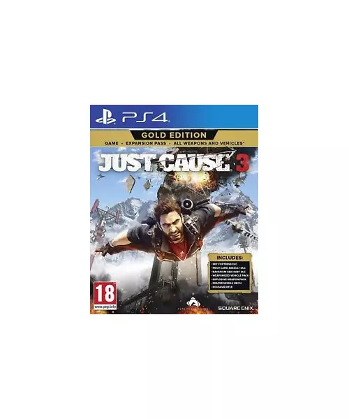 JUST CAUSE 3 - GOLD EDITION (PS4)