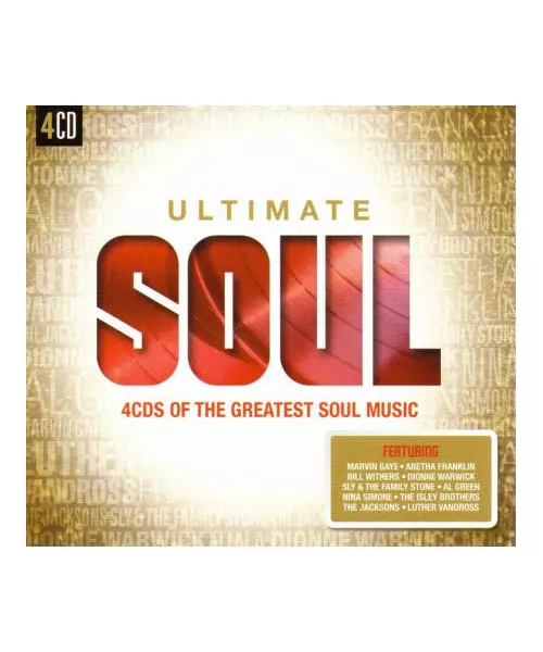 VARIOUS - ULTIMATE SOUL (4CD)