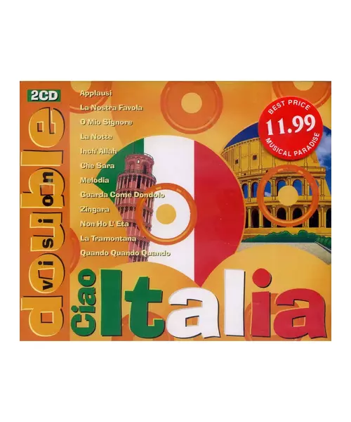 CIAO ITALIA - DOUBLE VISION (2CD)