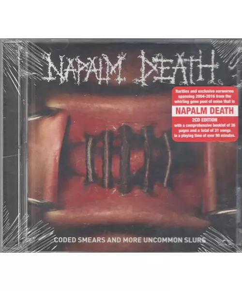 NAPALM DEATH - CODED SMEARS AND MORE UNCOMMON SLURS (2CD)