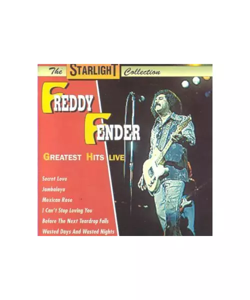 FREDDY FENDER - GREATEST HITS LIVE (CD)