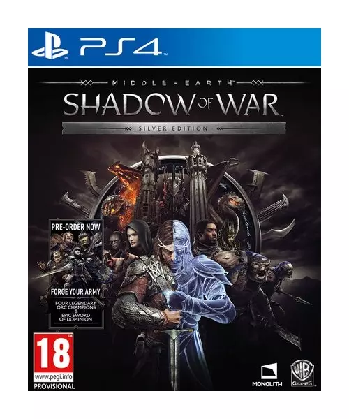 MIDDLE - EARTH: SHADOW OF WAR - SILVER EDITION (PS4)