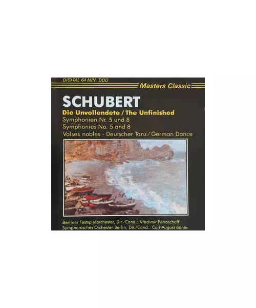 SCHUBERT - THE UNFINISHED (CD)