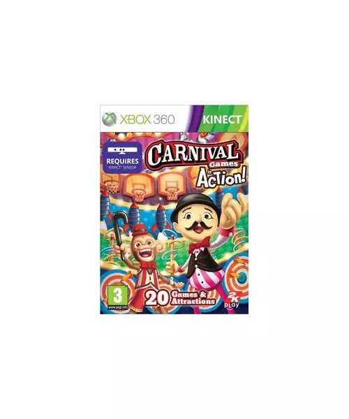 CARNIVAL GAMES IN ACTION (XB360) REQUIRES KINECT SENSOR