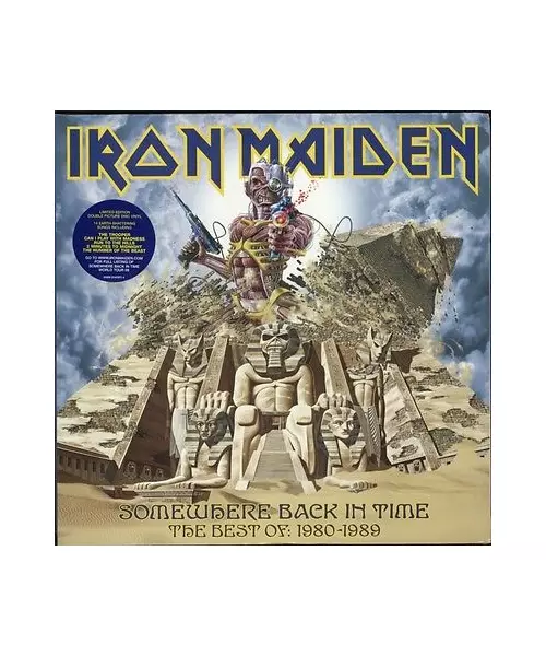 IRON MAIDEN - SOMEWHERE BACK IN TIME THE BEST OF: 1980-1989 (2LP VINYL)
