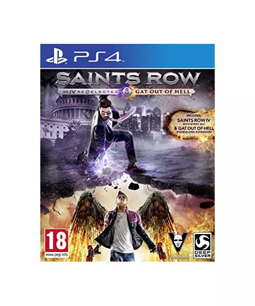 SAINTS ROW IV: RE-ELECTED & SAINTS ROW: GAT OUT OF HELL (PS4)