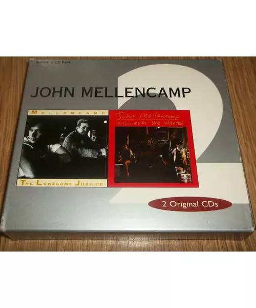 JOHN MELLENCAMP - THE LONESOME JUBILEE / WHENEVER WE WANTED (2CD)