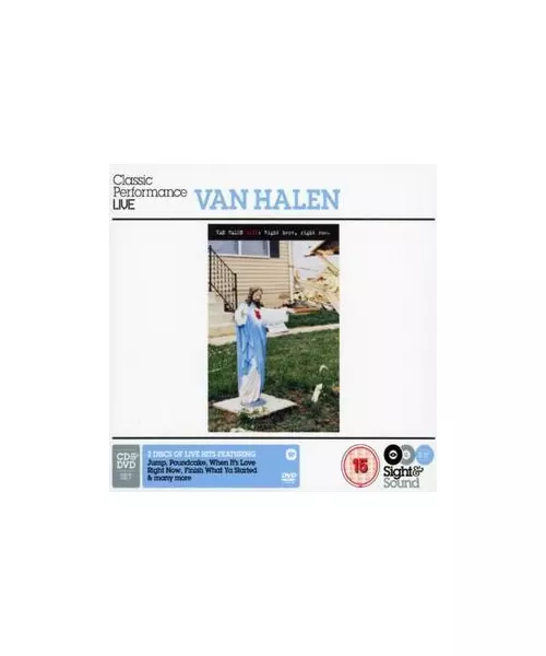 VAN HALEN - RIGHT HERE, RIGHT NOW (CD + DVD)