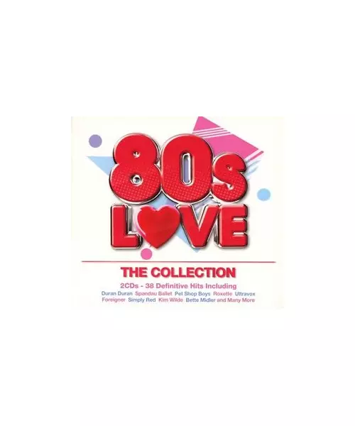 80s LOVE THE COLLECTION - VARIOUS (2CD)