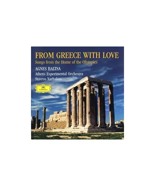 FROM GREECE WITH LOVE - AGNES BALTSA - SONGS FROM THE HOME OF THE OLYMPICS (CD)