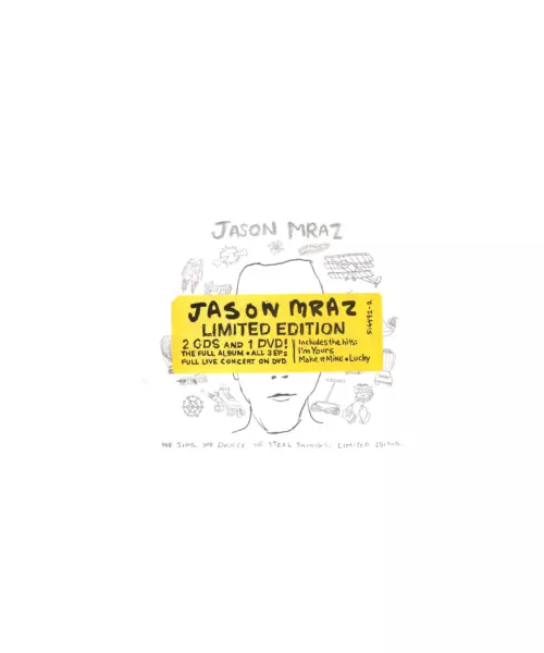 JASON MRAZ - WE SING WE DANCE WE STEAL THINGS - LIMITED EDITION (2CD + DVD)