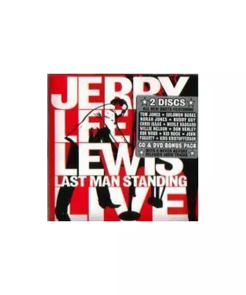 JERRY LEE LEWIS - LAST MAN STANDING (CD + DVD)