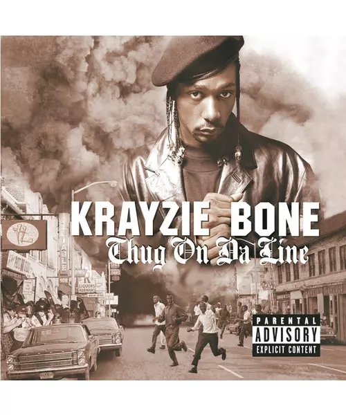 KRAYZIE BONE - THUG ON DA LINE (CD)