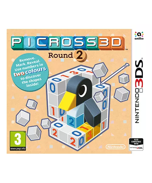 PICROSS 3D: ROUND 2 (3DS)