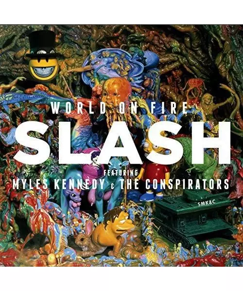 SLASH FEAT. MYLES KENNEDY & THE CONSPIRATORS - WORLD ON FIRE (CD)