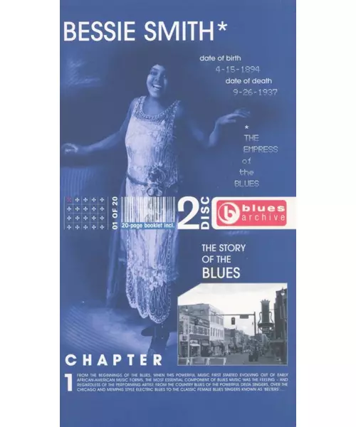 BESSIE SMITH - BLUES ARCHIVE (2CD + 20 PAGE BOOKLET)