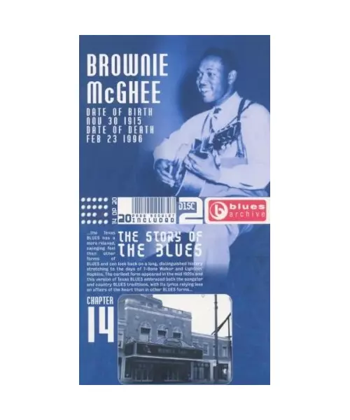 BROWNIE MCGHEE - BLUES ARCHIVE (2CD + 20 PAGE BOOKLET)
