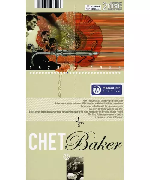 CHET BAKER - MODERN JAZZ ARCHIVE (2CD + 20 PAGE BOOKLET)