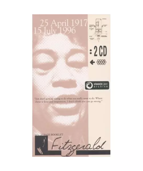 ELLA FITZGERALD & LOUIS ARMSTRONG - CLASSIC JAZZ ARCHIVE (2CD + 20 PAGE BOOKLET)