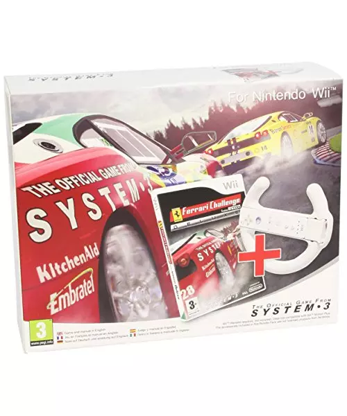 FERRARI CHALLENGE WITH WII WHEEL (WII)