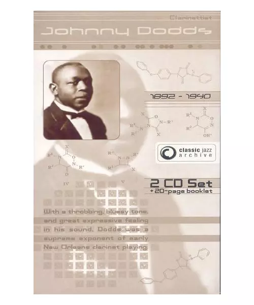 JOHNNY DODDS - CLASSIC JAZZ ARCHIVE (2CD + 20 PAGE BOOKLET)