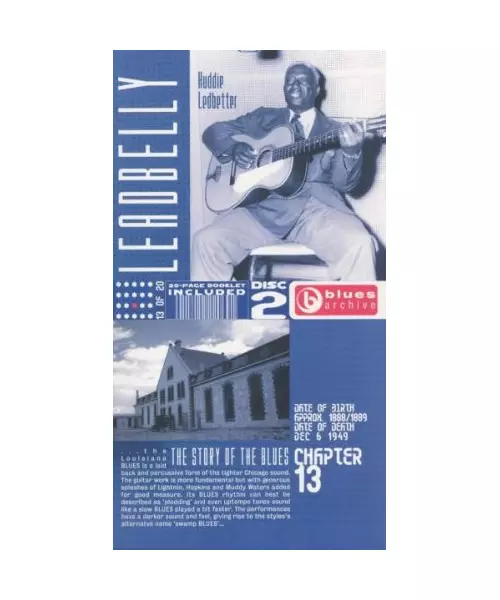 LEADBELLY - BLUES ARCHIVE (2CD + 20 PAGE BOOKLET)