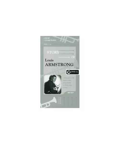 LOUIS ARMSTRONG - CLASSIC JAZZ ARCHIVE (2CD + 20 PAGE BOOKLET)