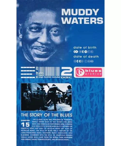 MUDDY WATERS - BLUES ARCHIVE (2CD + 20 PAGE BOOKLET)