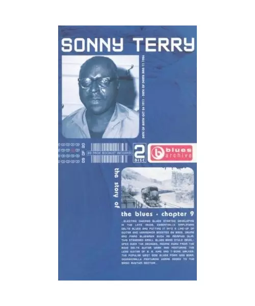SONNY TERRY - BLUES ARCHIVE (2CD + 20 PAGE BOOKLET)