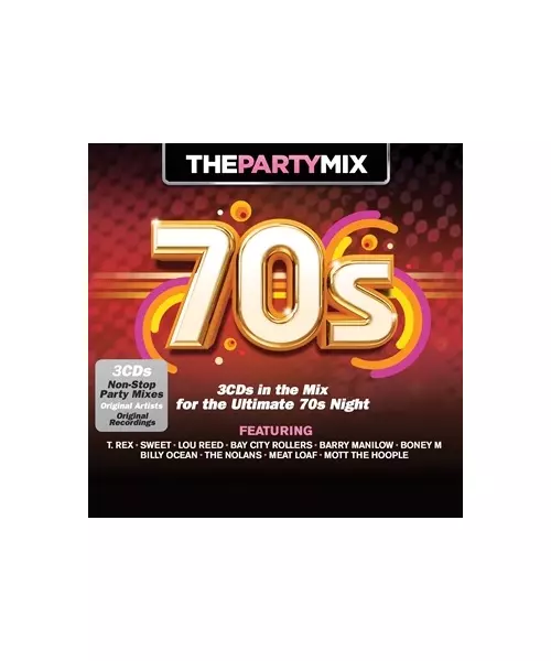 THE PARTY MIX 70's - VARIOUS (3CD)