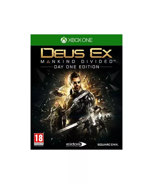 DEUS EX - MANKIND DIVIDED - DAY ONE EDITION - EXCLUSIVE STEEL BOOK (XBOX1)