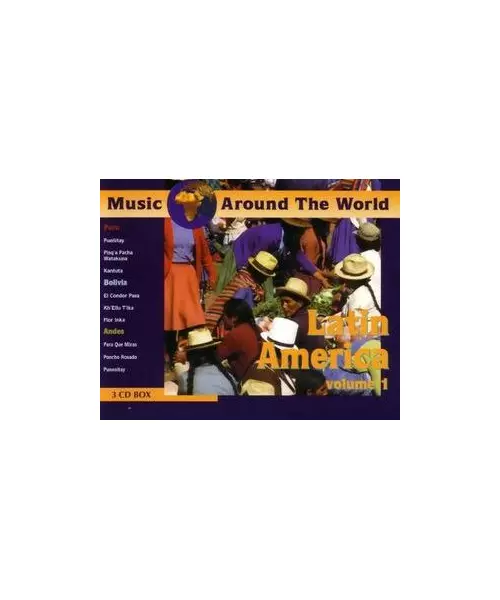 MUSIC AROUND THE WORLD: LATIN AMERICA VOLUME 1 (3CD)