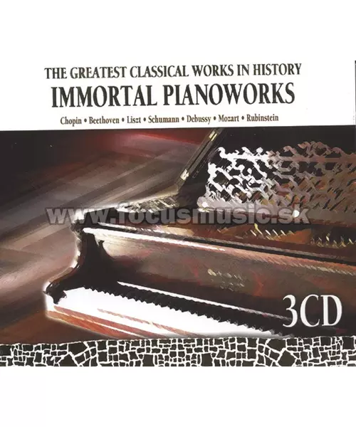 THE GREATEST CLASSICAL WORKS IN HISTORY: IMMORTAL PIANOWORKS (3CD)