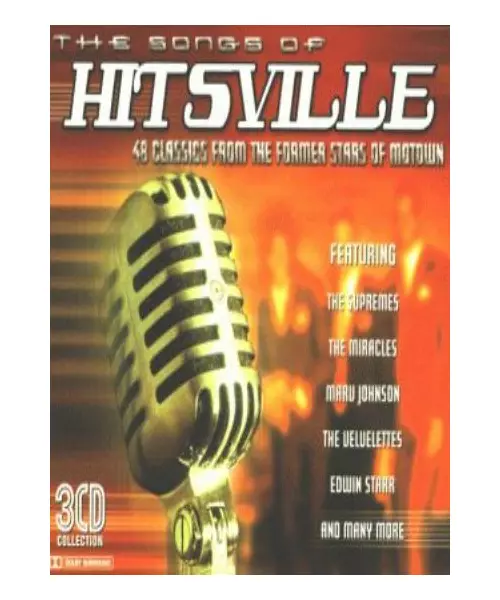 THE SONGS OF HITSVILLE - 48 CLASSICS FROM THE FORMER STARS OF MOTOWN (3CD)