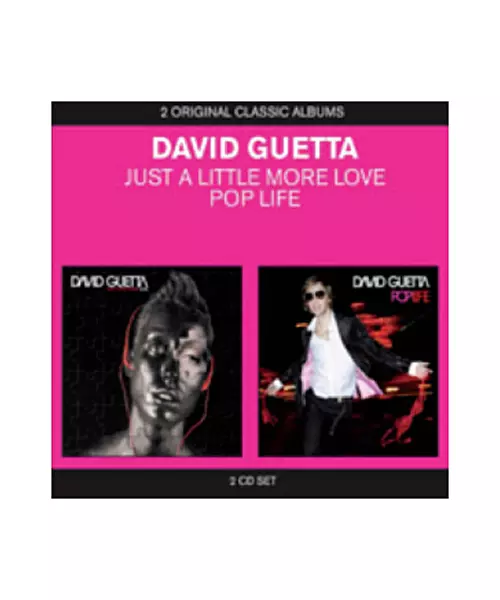 DAVID GUETTA - JUST A LITTLE MORE LOVE / POP LIFE (2CD)