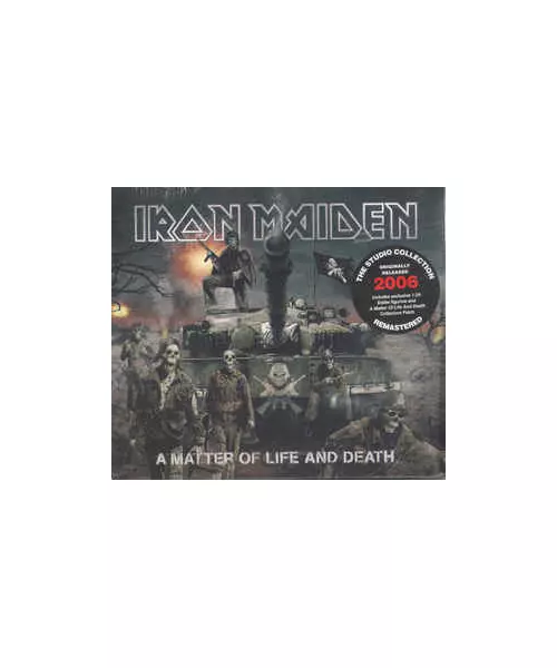 IRON MAIDEN - A MATTER OF LIFE AND DEATH (CD)