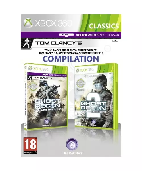 TOM CLANCY'S GHOST RECON FUTURE SOLDIER + TOM CLANCY'S GHOST RECON ADVANCED WARFIGHTER 2 (XB360)