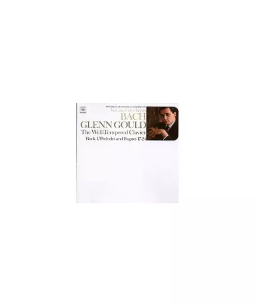GLENN GOULD / BACH - THE WELL TEMPERED VLAVIER (CD)
