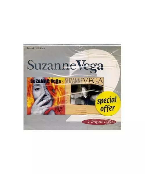 SUZANNE VEGA - 2 ORIGINAL CDs - 99.9F / SUZANNE VEGA (2CD)
