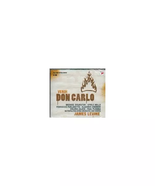 MICHAEL SYLVESTER / APRILE MILLO / FERRUCCIO FURLANETTO / VLADIMIR CHERNOV / DOLORA ZAJICK / APUL PLISHKA / JAMES LEVINE - VERDI DON CARLO (3CD)