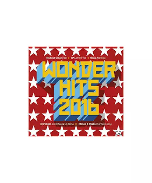 WONDER HITS 2016 - VARIOUS (CD)