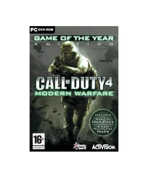 CALL OF DUTY 4 MODERN WARFARE - GAME OF THE YEAR EDITION (PC)