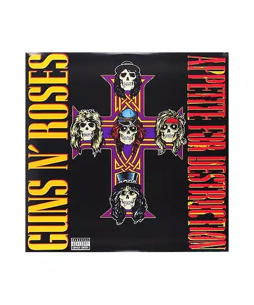 GUNS N' ROSES - APPETITE FOR DESTRUCTION (LP VINYL)