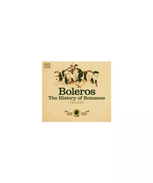 BOLEROS INOLVIDABLES - THE HISTORY OF ROMANCE - TRILOGY (3CD)