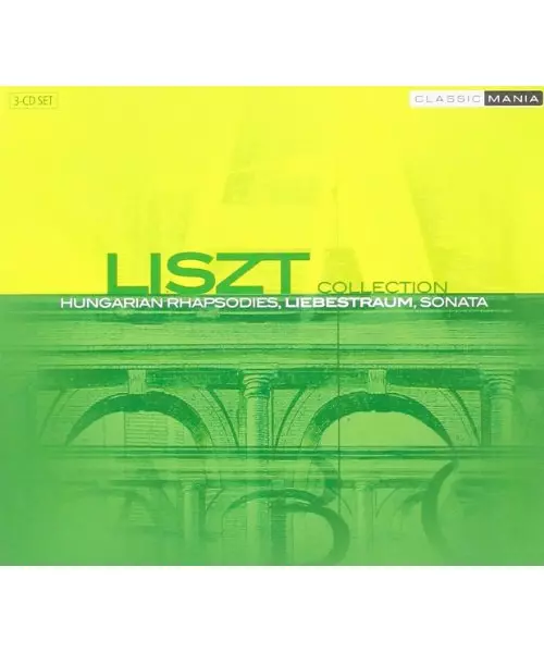 LISZT COLLECTION - HUNGARIAN RHAPSODIES, LIEBESTRAUM, SONATA (3CD)