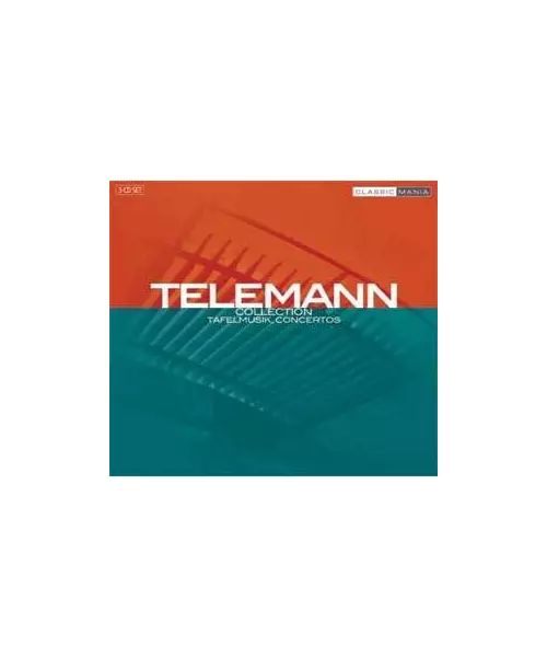 TELEMANN COLLECTION - TAFELMUSIK, CONCERTOS (3CD)