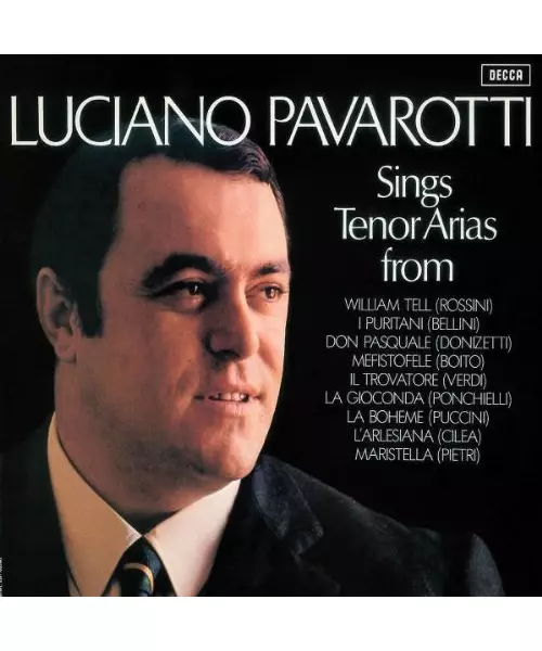 LUCIANO PAVAROTTI - SINGS TENOR ARIAS FROM VARIOUS ARTISTS (CD)