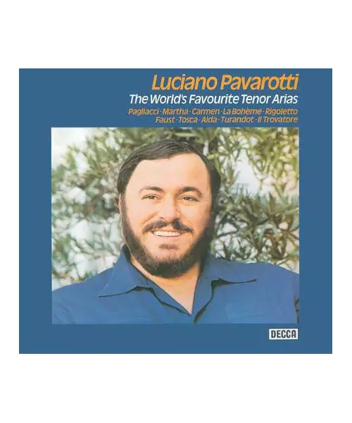 LUCIANO PAVAROTTI - THE WORLD'S FAVOURITE TENOR ARIAS (CD)