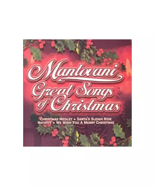MANTOVANI - GREAT SONGS OF CHRISTMAS (CD)